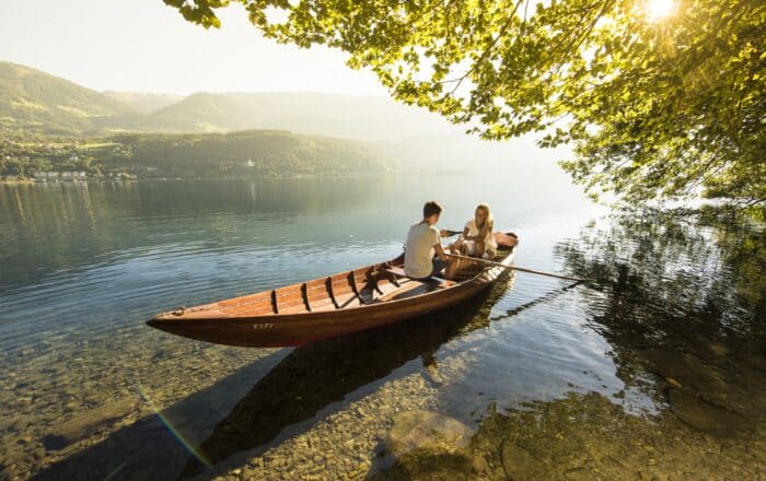 Millstätter See Ruderboot fahren