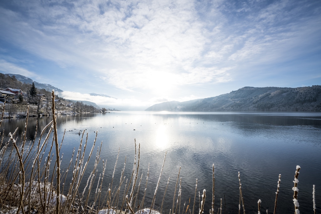 Winter am Millstätter See